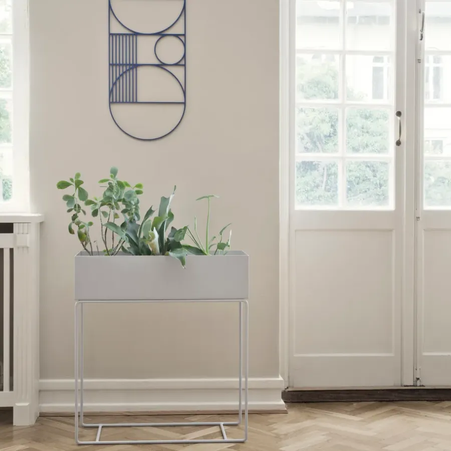 Ferm Living plantenbak, grijs< Bloempotten