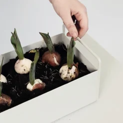 Ferm Living plantenbak klein, lichtgrijs< Bloempotten