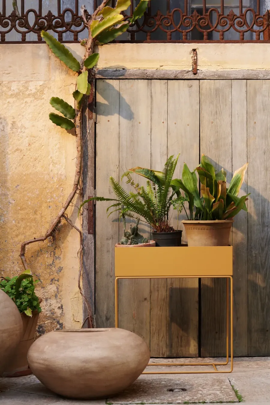Ferm Living plantenbak, Straw< Bloempotten