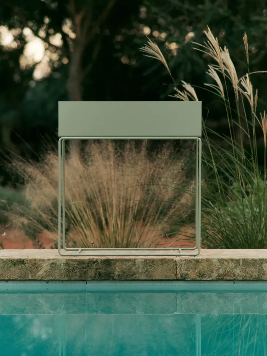 Ferm Living plantenbak, Tea Green< Bloempotten
