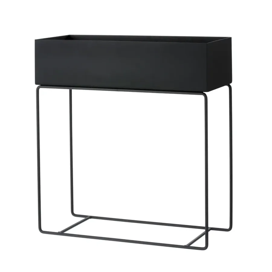 Ferm Living plantenbak, zwart< Bloempotten