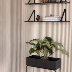 Ferm Living plantenbak, zwart< Bloempotten
