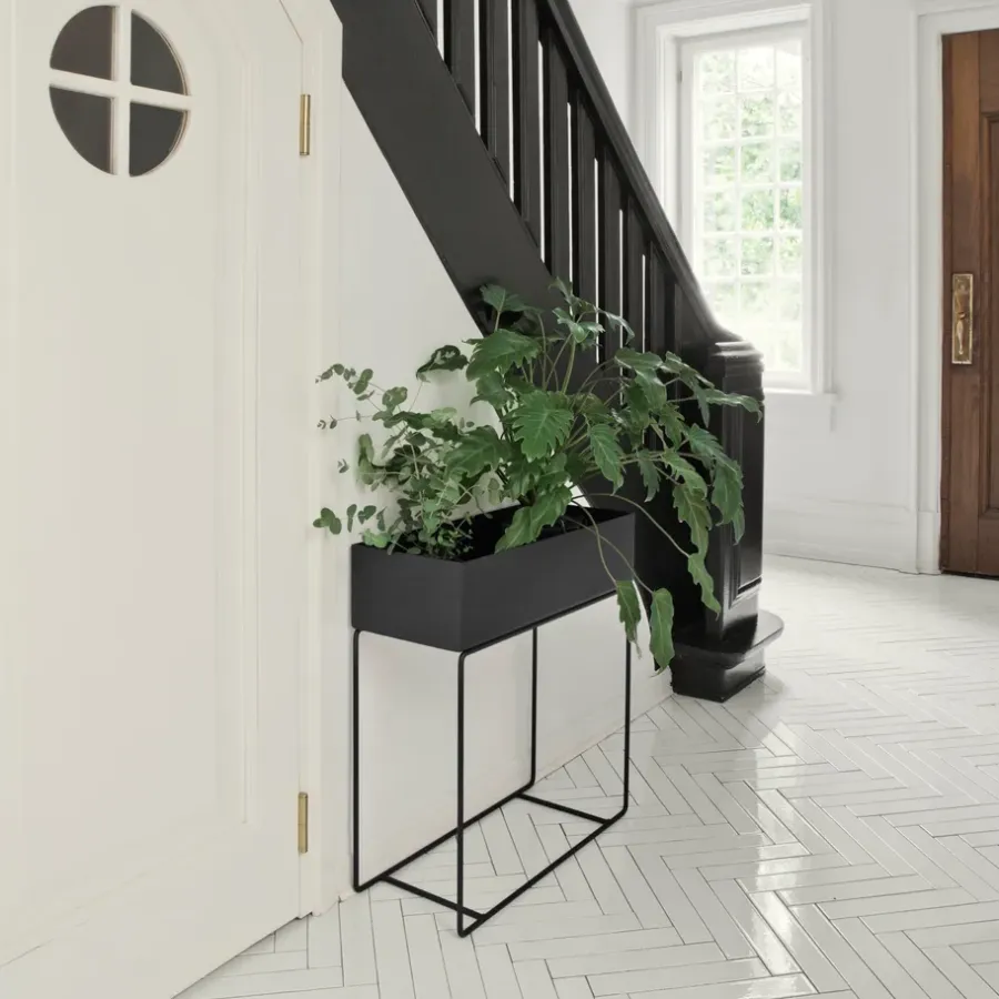 Ferm Living plantenbak, zwart< Bloempotten