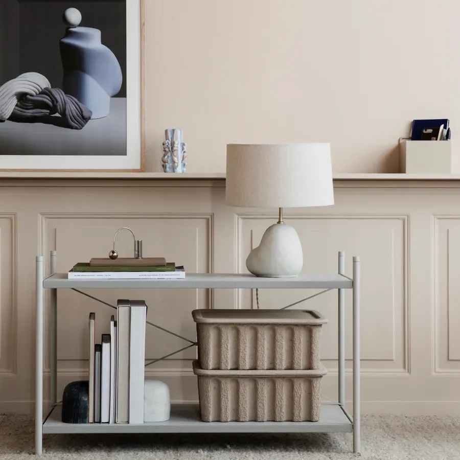 Ferm Living Ferm opbergdoos papier met deksel 2-pack, Bruin< Opbergoplossingen Voor De Kinderkamer|Opbergmanden