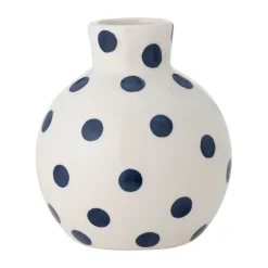 Bloomingville Fian vaas 11 cm, Blauw< Vazen