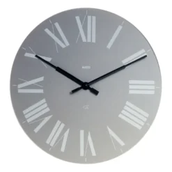 Alessi Firenze wandklok Ø36 cm, Grijs< Wandklokken