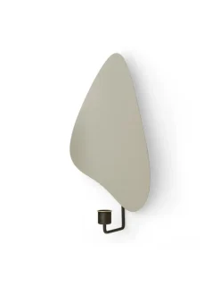 Audo Copenhagen Flambeau wandkandelaar 34 cm, Bronzed brass-grey< Kandelaars