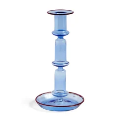 HAY Flare tall kandelaar, Light blue-red< Kandelaars