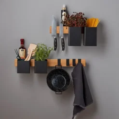 Gejst Flex Box klein 10,5 cm, Zwart< Planken & Planksystemen