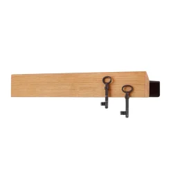 Gejst Flex Rail magneetrail 40 cm, Eikenhout-zwart< Planken & Planksystemen