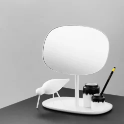Normann Copenhagen Flip spiegel, wit< Tafelspiegels