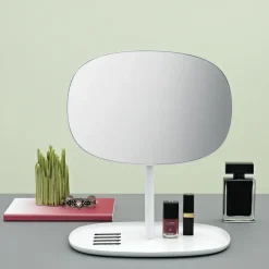 Normann Copenhagen Flip spiegel, wit< Tafelspiegels