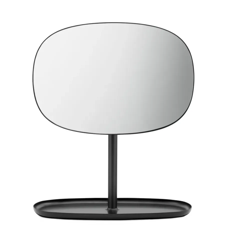 Normann Copenhagen Flip spiegel, zwart< Tafelspiegels