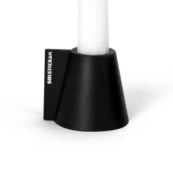 Solstickan Design Flipp kaarsenhouder 5x6 cm, Zwart< Kandelaars