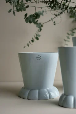 DBKD Flora pot Ø19 cm, Light blue< Bloempotten