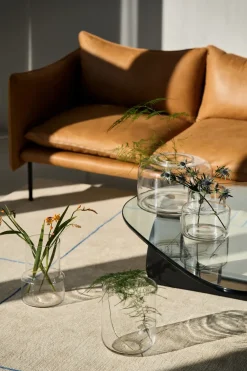 Scandi Living Flourish vaas Ø30x20 cm, Helder< Vazen
