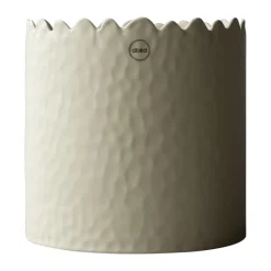 DBKD Flowery pot Ø20 cm, Creme< Bloempotten