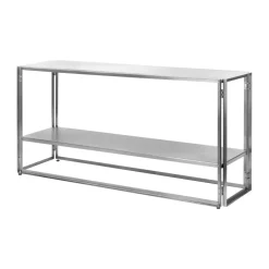Kristina Dam Studio Foldable console 124x60 cm, Geborsteld roestvrij staal< Tv- & Mediameubels|Ladekasten & Dressoirs