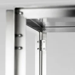 Kristina Dam Studio Foldable console 124x60 cm, Geborsteld roestvrij staal< Tv- & Mediameubels|Ladekasten & Dressoirs