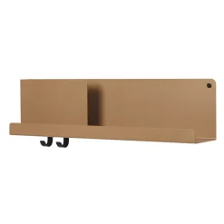 Muuto Folded plank middel, Burnt orange< Planken & Planksystemen