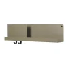 Muuto Folded plank middel, olijf< Planken & Planksystemen