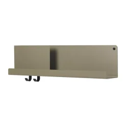 Muuto Folded plank middel, olijf< Planken & Planksystemen