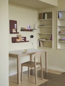 Muuto Folded plank 29,5x40 cm, Deep Red< Planken & Planksystemen