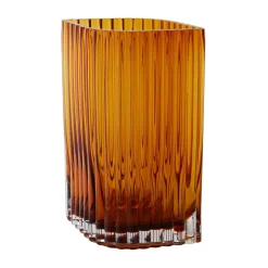 AYTM Folium vaas 25 cm, Amber< Vazen