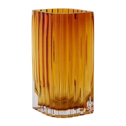 AYTM Folium vaas 20 cm, Amber< Vazen