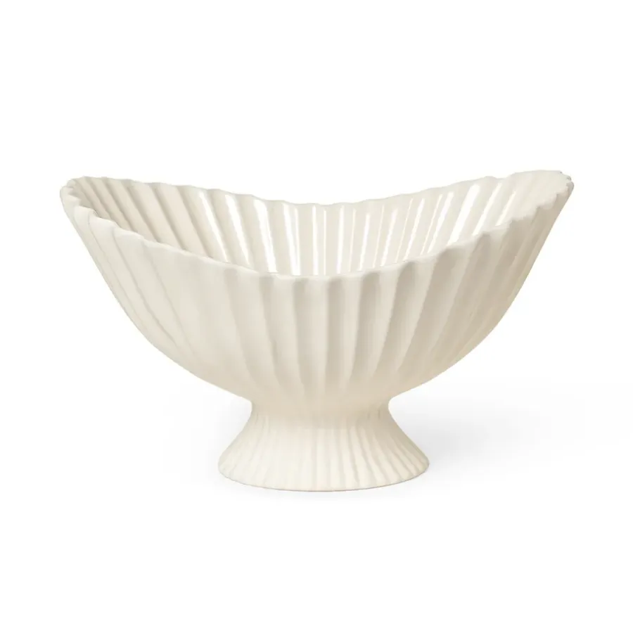 Ferm Living Fountain Centrepiece 41x30,5x24 cm, Off white< Vazen