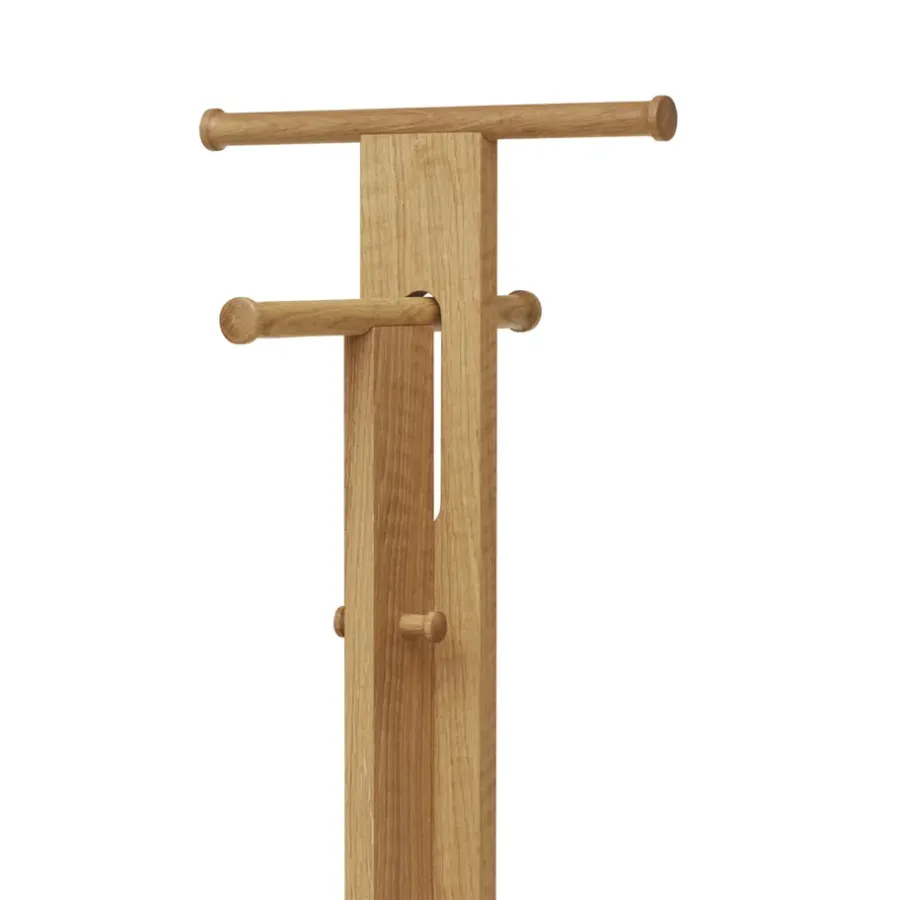 Form & Refine Foyer rockhanger 173,3 cm, Eikenhout< Kapstokken & Hangrekken