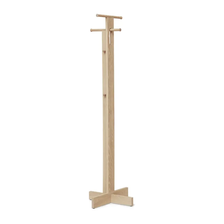Form & Refine Foyer rockhanger 173,3 cm, Wit eiken< Kapstokken & Hangrekken