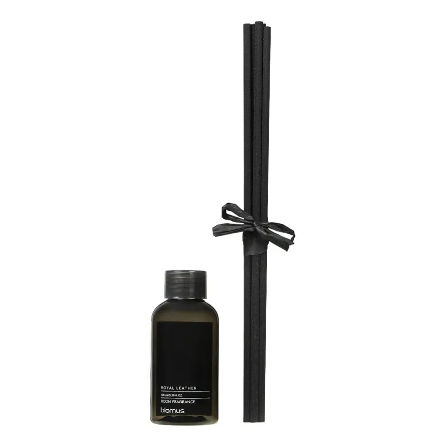 Blomus Fraga geurstokjes refill 100 ml, Royal Leather< Geurkaarsen & Aroma Diffusers