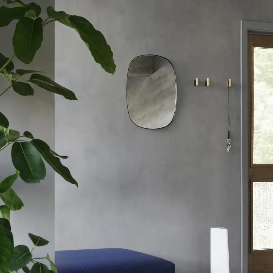 Muuto Framed spiegel, Dark green, 59x44 cm< Wandspiegels