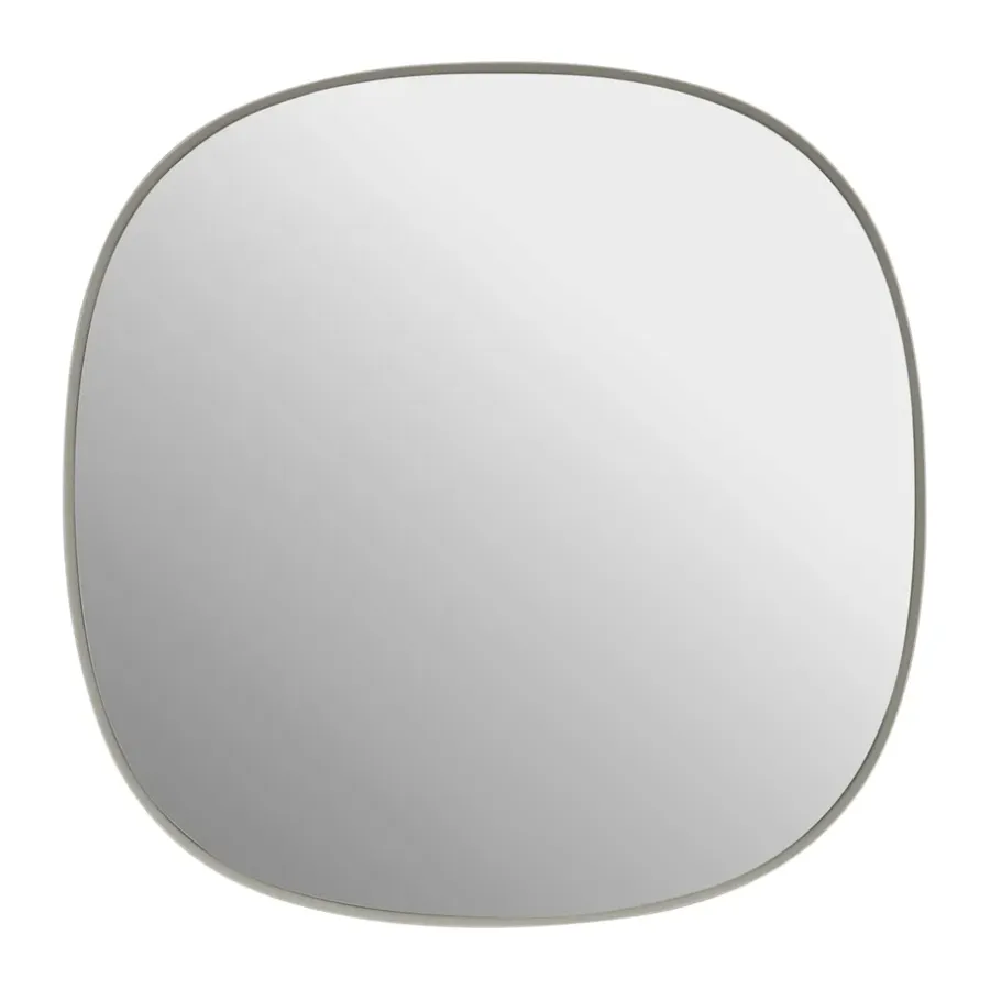 Muuto Framed spiegel, Grey-clear, 40x40 cm< Wandspiegels