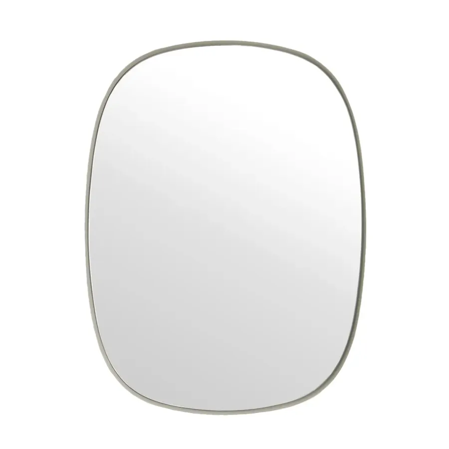 Muuto Framed spiegel, grijs, 59x44 cm< Wandspiegels