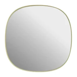 Muuto Framed spiegel, Light yellow-clear, 40x40 cm< Wandspiegels