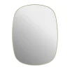 Muuto Framed spiegel, Light yellow-clear, 59x44 cm< Wandspiegels