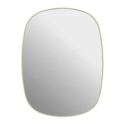 Muuto Framed spiegel, Light yellow-clear, 59x44 cm< Wandspiegels