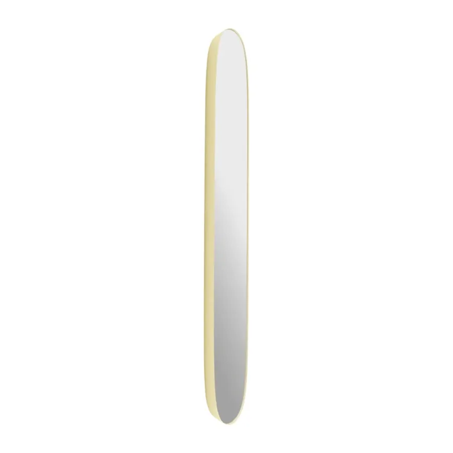 Muuto Framed spiegel, Light yellow-clear, 118x44,5 cm< Wandspiegels