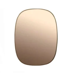 Muuto Framed spiegel, roze, 59x44 cm< Wandspiegels