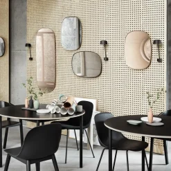 Muuto Framed spiegel, taupe, 59x44 cm< Wandspiegels