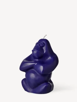 Kosta Boda Gabba Gabba Hey kaars 11,5 cm, Blauw< Kaarsen
