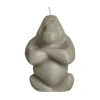 Kosta Boda Gabba Gabba Hey kaars 11,5 cm, Grijs< Kaarsen