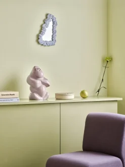 Kosta Boda Gabba Gabba Hey sculptuur 305 mm, Poederroze< Glaskunst