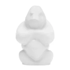 Kosta Boda Gabba Gabba Hey sculptuur 120 mm, Cloudy white< Glaskunst