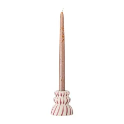 Bloomingville Gabin kandelaar 8 cm, Paars< Kaarsenhouders & Kaarsenborden