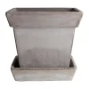 Bergs Potter Gaia raw bloempot, Grey, Ø21 cm< Bloempotten