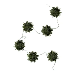 DBKD Garland slinger sneeuwvlok, Groen< Kerstdecoraties