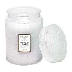 Voluspa Geurkaars in glazen pot 100 uur, Sparkling Cuvée< Geurkaarsen & Aroma Diffusers